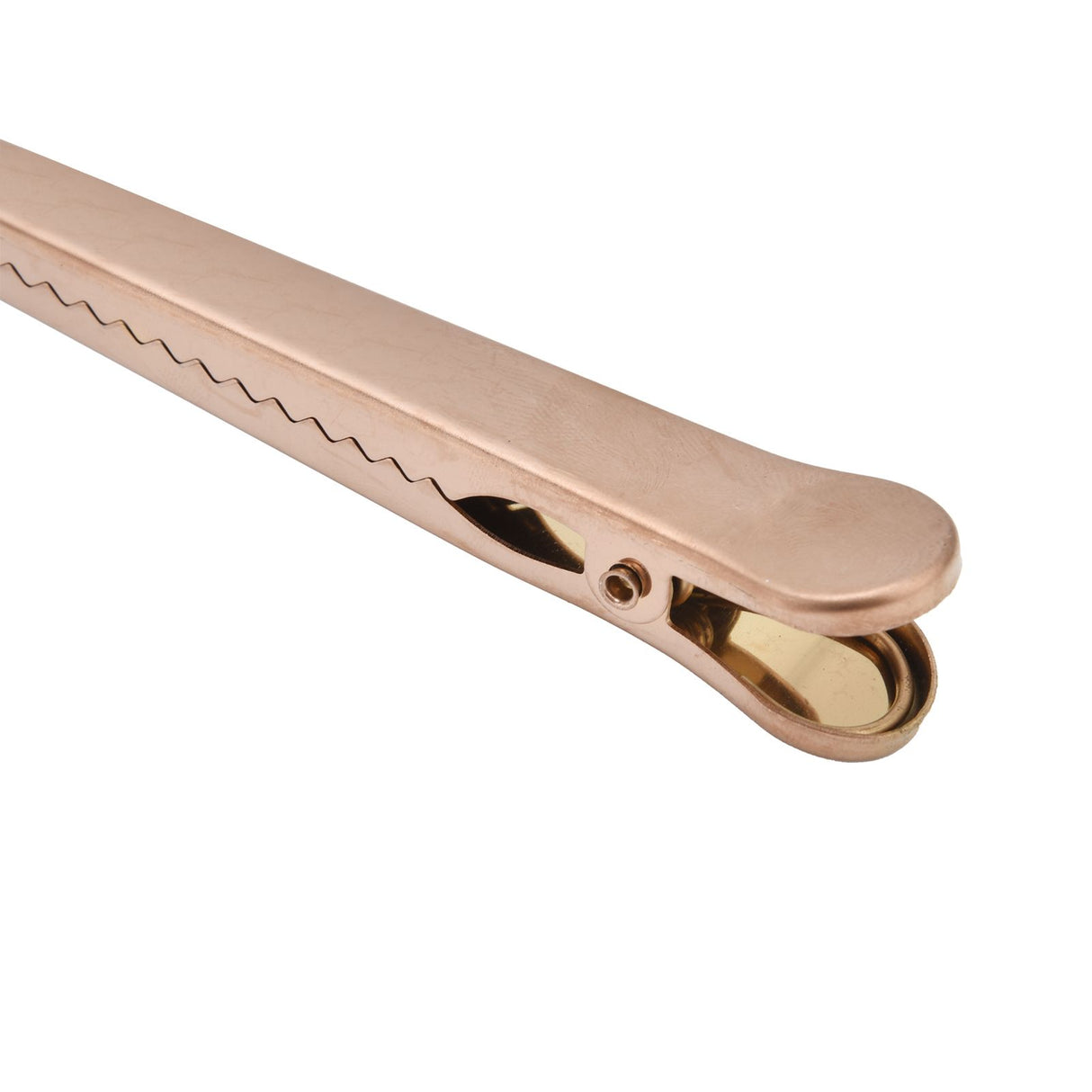 Stainless Steel Coffee Clip Spoon Multifunctional Milk Powder Measuring Spoon for HomeRose Gold