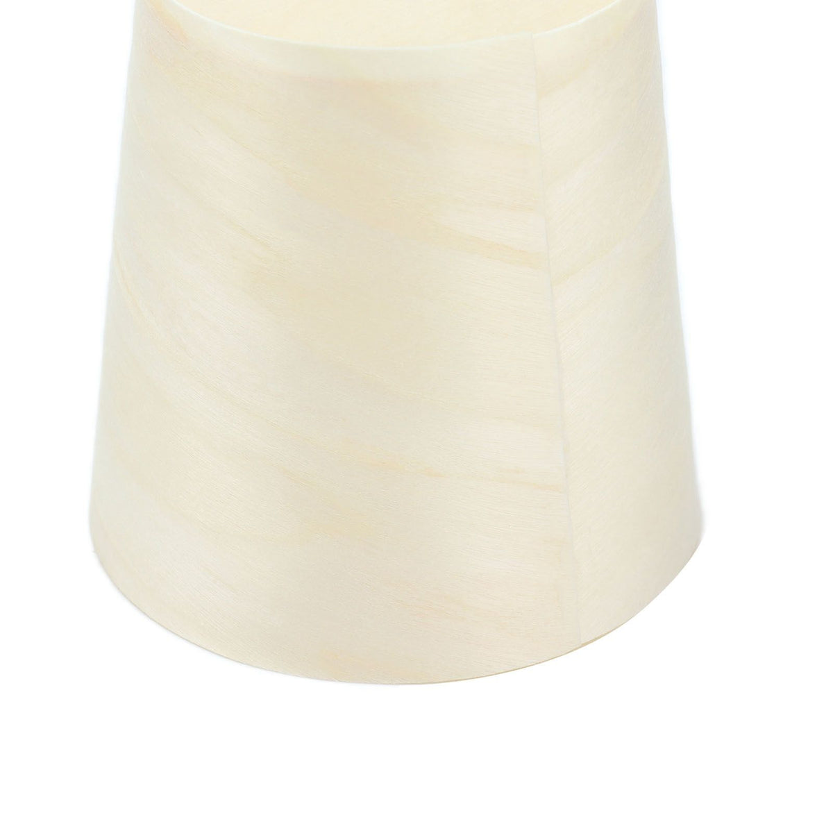15Pcs Disposable Tasting Cup Wooden Decorated Lightweight Dessert Cup for Home Bars Restaurants