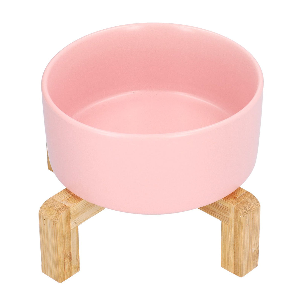 Fruit Salad Dessert Bowl Ceramic Bowl with Frame Big and Round Easy to Clean and Safe for FamilyPink
