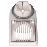 Egg Cutter Household Stainless Steel Wire Egg Cutter Safe Easy to Operate for Hard Boiled EggsWhite