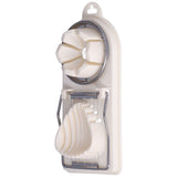 Egg Cutter Household Stainless Steel Wire Egg Cutter Safe Easy to Operate for Hard Boiled EggsWhite