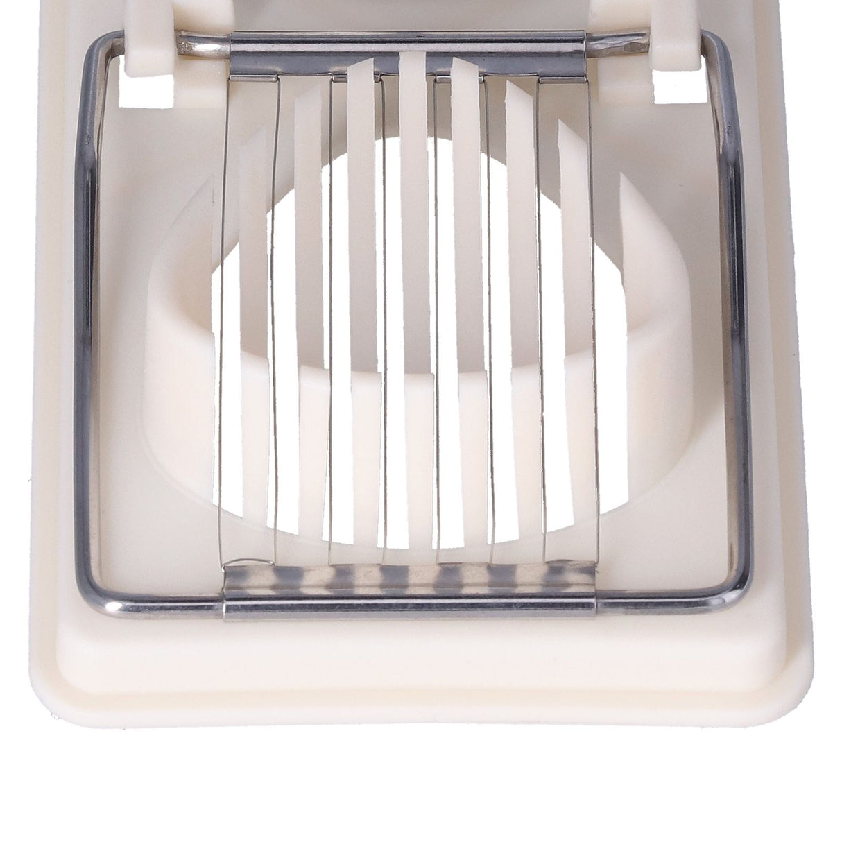 Egg Cutter Household Stainless Steel Wire Egg Cutter Safe Easy to Operate for Hard Boiled EggsWhite