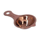 Stainless Steel Egg Separator Divider Egg White Yolk Filter Baking Tools for Kitchen UseRose Gold