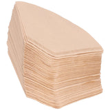 100Pcs/Bag Fan Shaped Coffee Filter Paper Wood Pulp Filter Paper Coffee Making Accessory - 45-Degree Angle