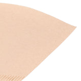 100Pcs/Bag Fan Shaped Coffee Filter Paper Wood Pulp Filter Paper Coffee Making Accessory