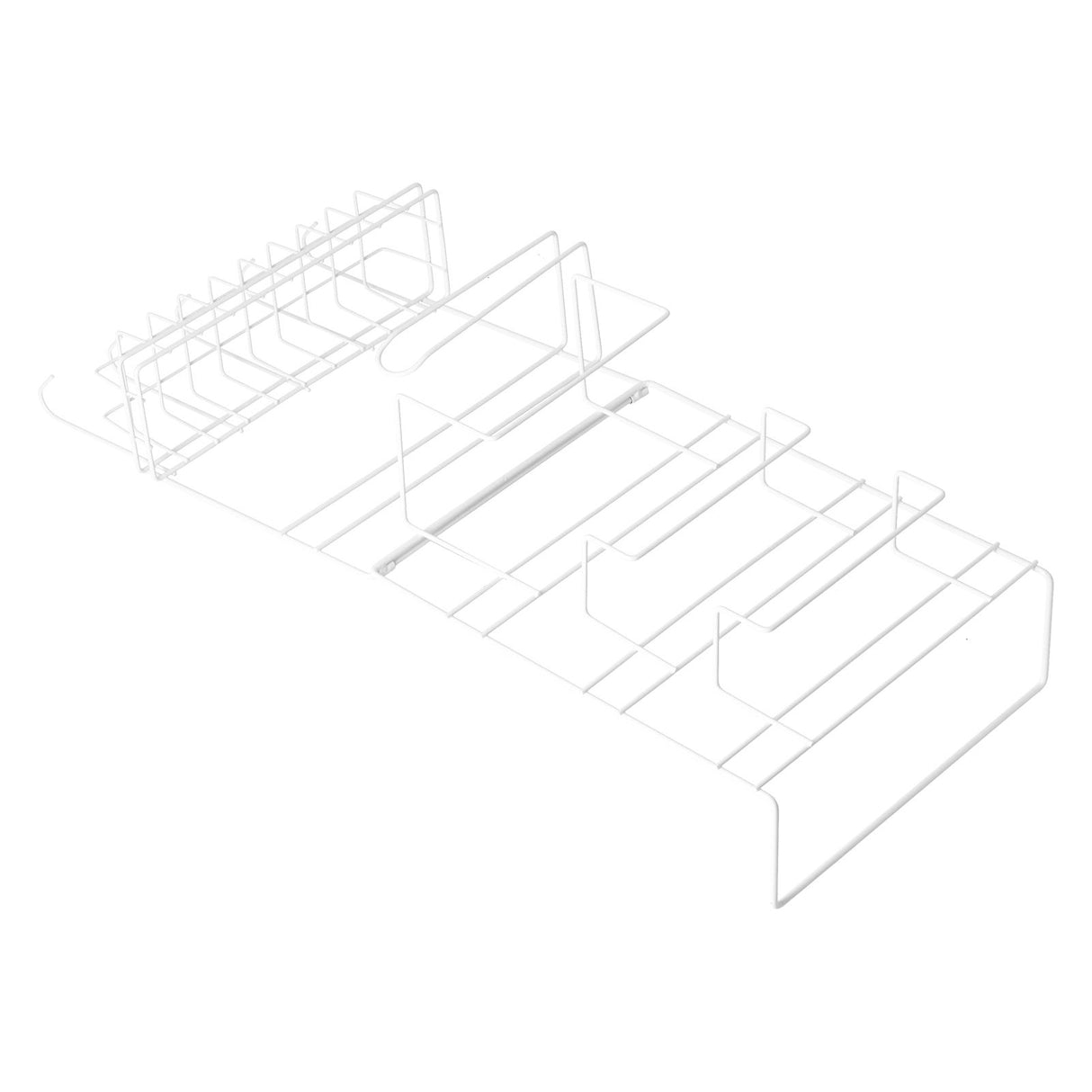 Refrigerator Storage Rack Iron Durable Side Wall Mounted Mini Fridge Organizer for Home Kitchen Restaurant
