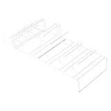 Refrigerator Storage Rack Iron Durable Side Wall Mounted Mini Fridge Organizer for Home Kitchen Restaurant