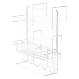 Refrigerator Storage Rack Iron Durable Side Wall Mounted Mini Fridge Organizer for Home Kitchen Restaurant