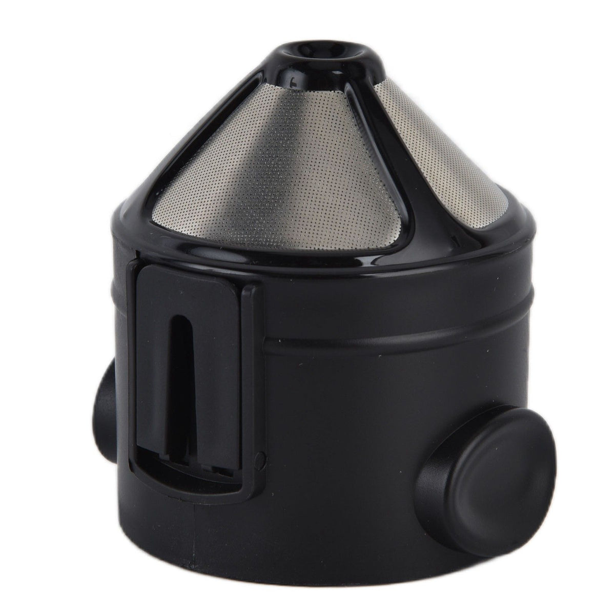 Pour Over Coffee Maker Portable Reusable Stainless Steel Coffee Filter with Double Mesh Liner