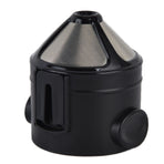Pour Over Coffee Maker Portable Reusable Stainless Steel Coffee Filter with Double Mesh Liner