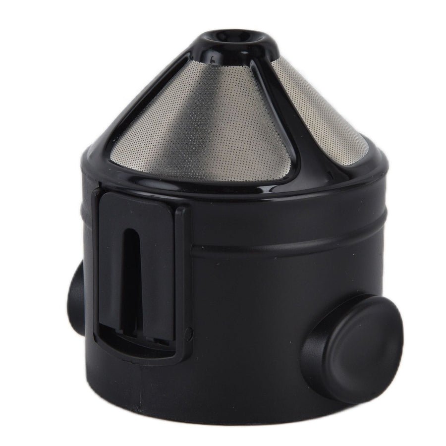 Pour Over Coffee Maker Portable Reusable Stainless Steel Coffee Filter with Double Mesh Liner