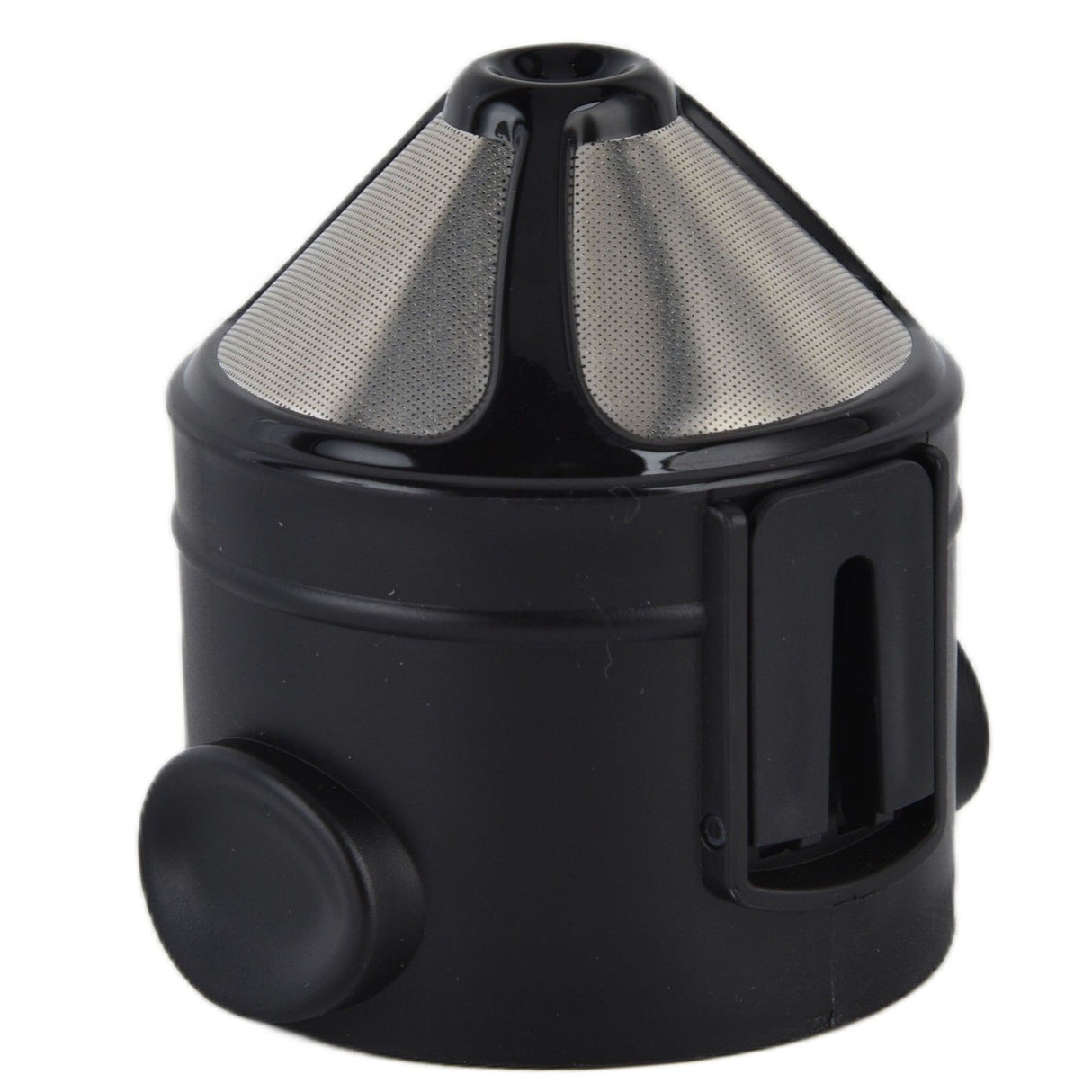 Pour Over Coffee Maker Portable Reusable Stainless Steel Coffee Filter with Double Mesh Liner