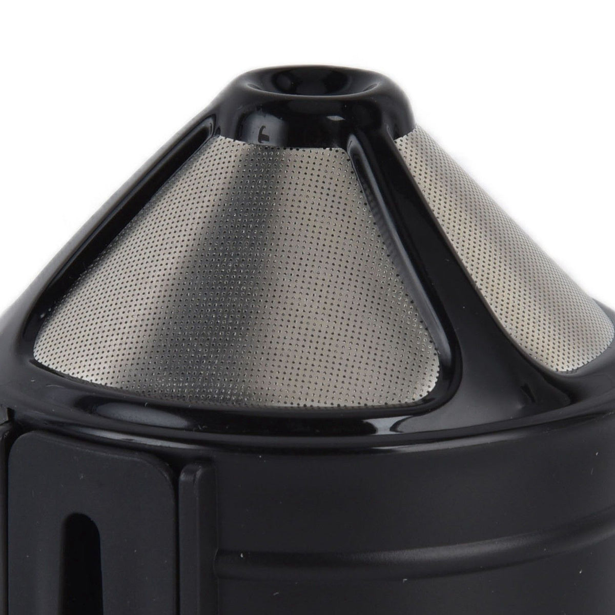 Pour Over Coffee Maker Portable Reusable Stainless Steel Coffee Filter with Double Mesh Liner