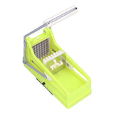 Manual Potato Cutting Machine Potato Slice French Fry Cutter Cucumber Radish Potato Chopper for Vegetable Fruit - Top-Down View