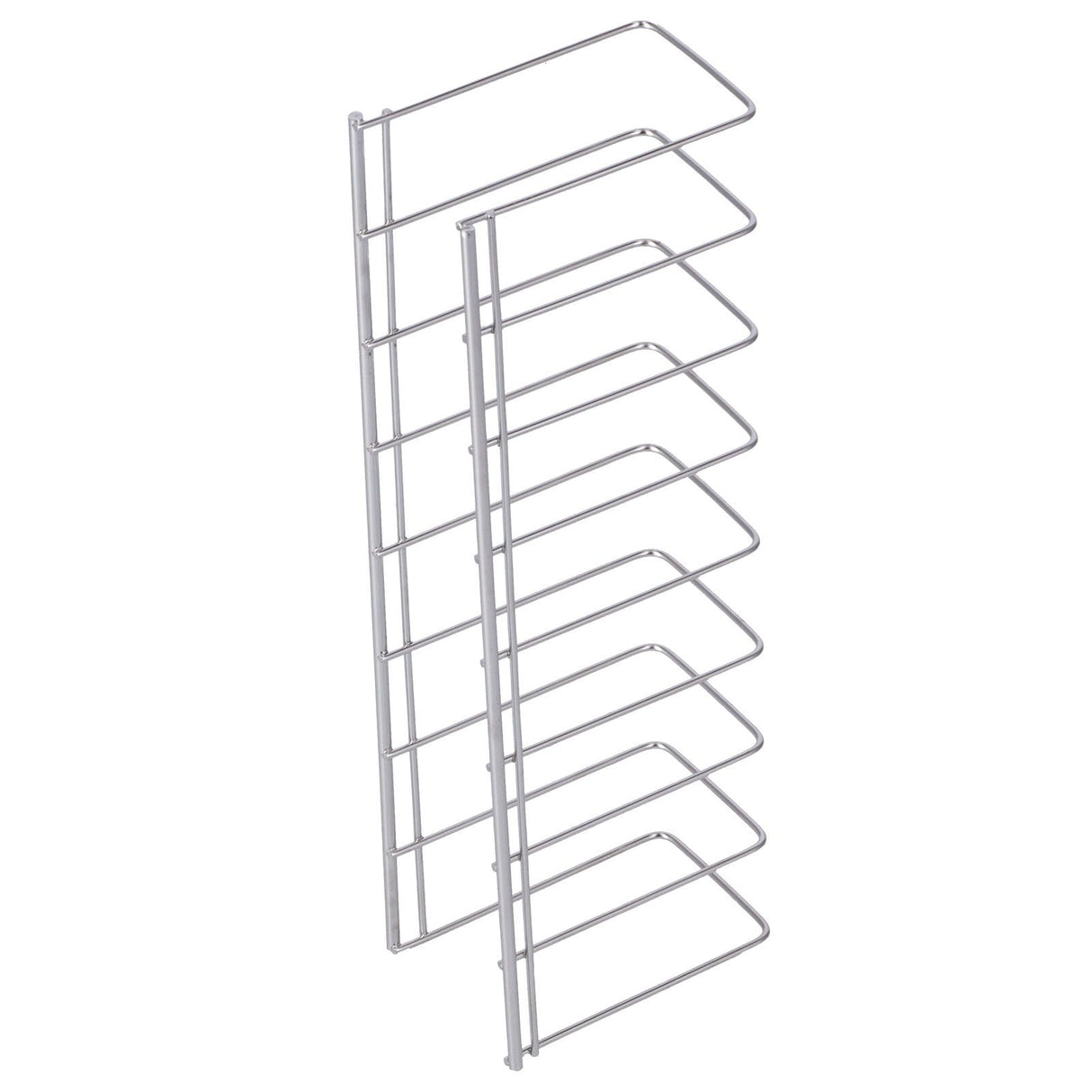 Kitchen Organizer Rack Multiple Use Dish Drying Rack for Plates Baking Pan Pot Pans