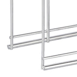 Kitchen Organizer Rack Multiple Use Dish Drying Rack for Plates Baking Pan Pot Pans