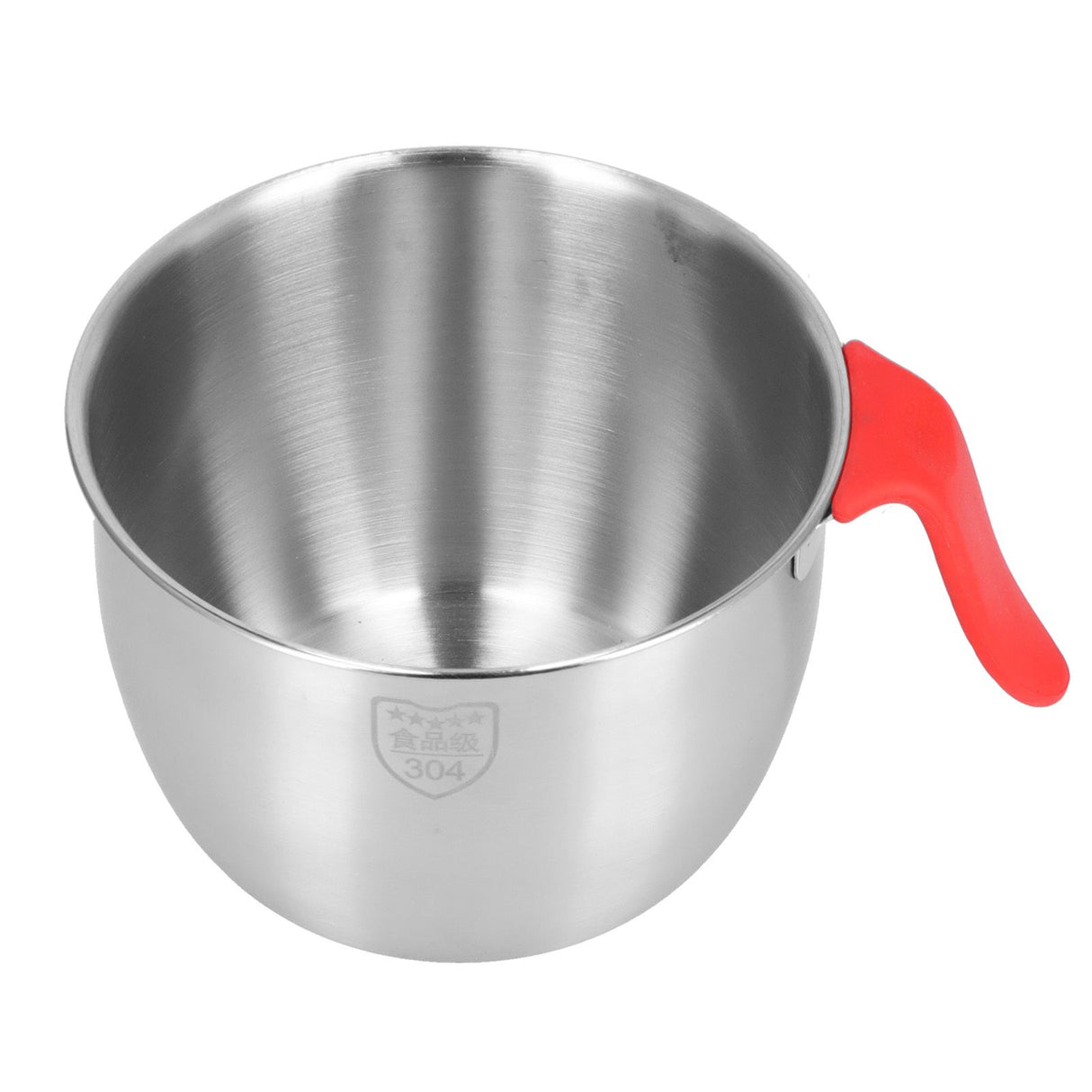 Stainless Steel Mixing Bowl with Handle Non Slip Deepen Splashproof Egg Whisking Bowl for Salad Serving2800ML