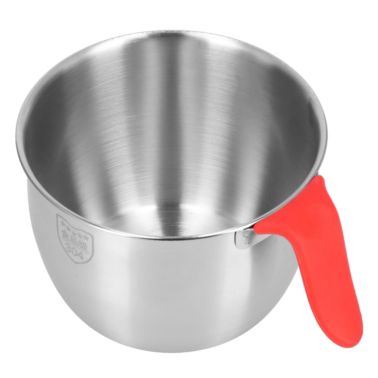 Stainless Steel Mixing Bowl with Handle Non Slip Deepen Splashproof Egg Whisking Bowl for Salad Serving3600ML