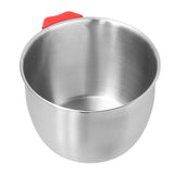 Stainless Steel Mixing Bowl with Handle Non Slip Deepen Splashproof Egg Whisking Bowl for Salad Serving3600ML