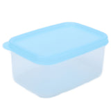 5Pcs Small Food Container Blue Heat Resistant Reusable Mini Airtight Multifunctional Food Box