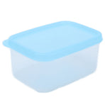 5Pcs Small Food Container Blue Heat Resistant Reusable Mini Airtight Multifunctional Food Box