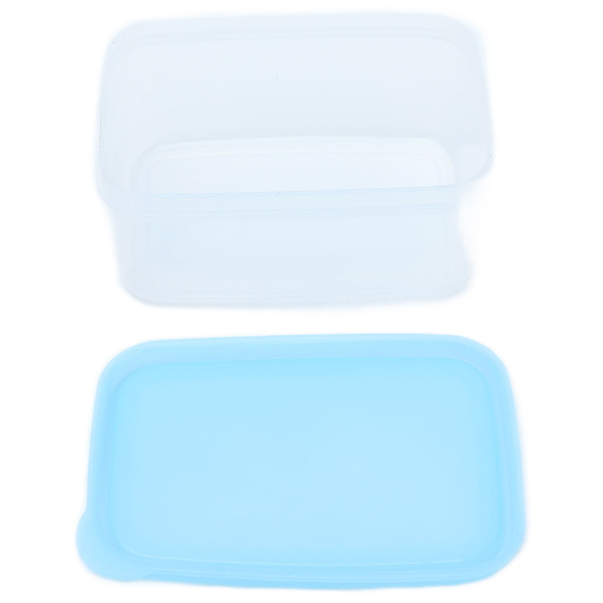 5Pcs Small Food Container Blue Heat Resistant Reusable Mini Airtight Multifunctional Food Box
