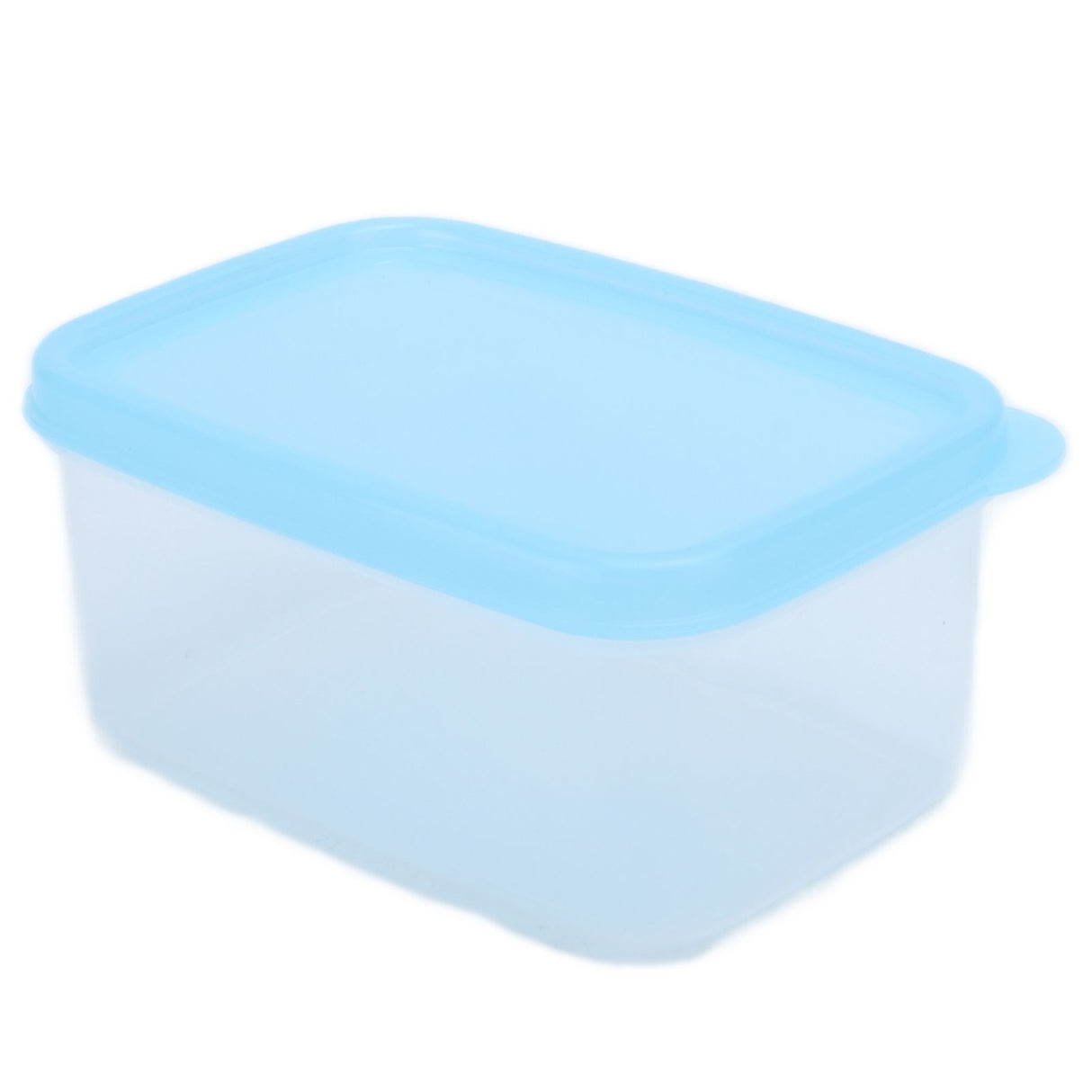 5Pcs Small Food Container Blue Heat Resistant Reusable Mini Airtight Multifunctional Food Box