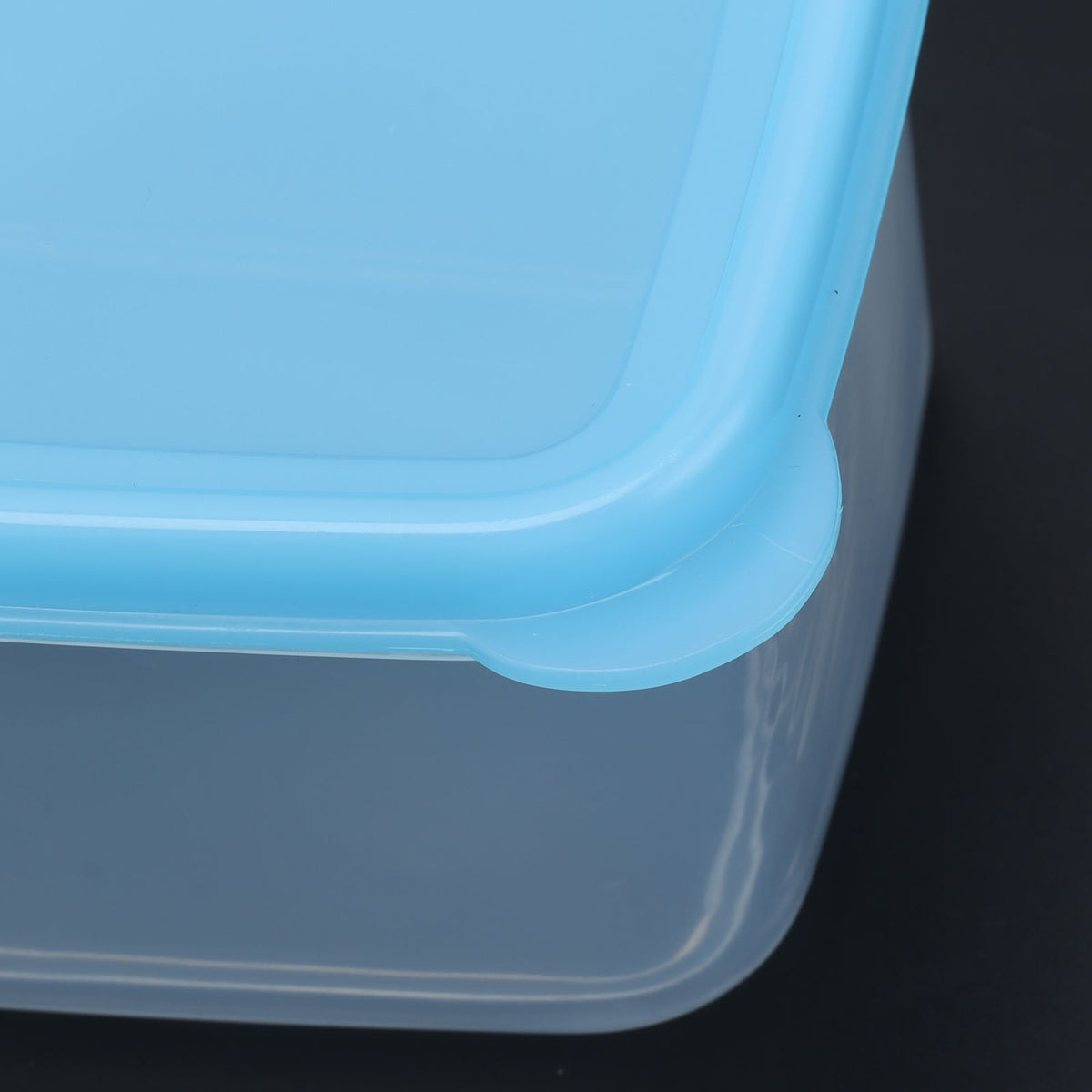 5Pcs Small Food Container Blue Heat Resistant Reusable Mini Airtight Multifunctional Food Box
