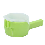 Food Storage Bag Seal Clips Plastic Non Toxic Sealing Clips with Pour Spout for Kitchen Food Organization