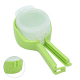 Food Storage Bag Seal Clips Plastic Non Toxic Sealing Clips with Pour Spout for Kitchen Food Organization