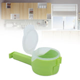 Food Storage Bag Seal Clips Plastic Non Toxic Sealing Clips with Pour Spout for Kitchen Food Organization - Extra Image