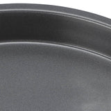 2Pcs Non Stick Pizza Pan Deep Thickened Carbon Steel Baking Pan for Kitchen Bakery10in
