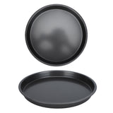 2Pcs Non Stick Pizza Pan Deep Thickened Carbon Steel Baking Pan for Kitchen Bakery12in - Extra Image