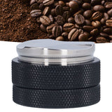 Black Coffee Tamper Stainless Steel Dual Head Coffee Distributor for Home Coffee Shop58MM