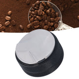 Black Coffee Tamper Stainless Steel Dual Head Coffee Distributor for Home Coffee Shop58MM