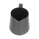 Thick Stainless Steel Frothing Cup Coffee Art Pitcher Milk Frothing Jug with Pointed Spout350ML - Rear View