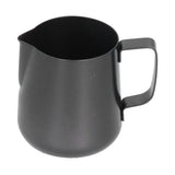 Thick Stainless Steel Frothing Cup Coffee Art Pitcher Milk Frothing Jug with Pointed Spout350ML - Low Angle
