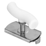 Stainless Steel Can Opener Portable Manual Bottle Opener with Ergonomic Handle Convenient to Use for KitchenWhite