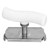 Stainless Steel Can Opener Portable Manual Bottle Opener with Ergonomic Handle Convenient to Use for KitchenWhite