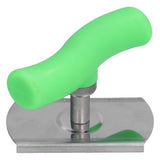 Stainless Steel Can Opener Portable Manual Bottle Opener with Ergonomic Handle Convenient to Use for KitchenGreen - 45-Degree Angle