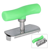 Stainless Steel Can Opener Portable Manual Bottle Opener with Ergonomic Handle Convenient to Use for KitchenGreen