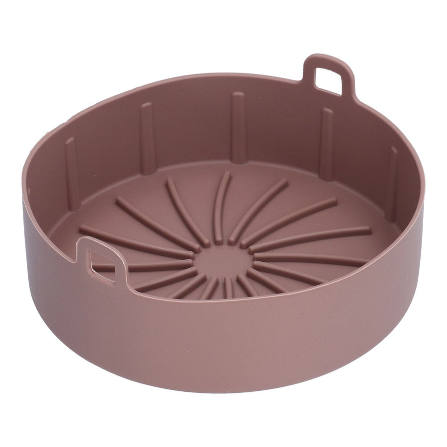 Reusable Silicone Pot Electric Fryer Basket Replacement Kitchen Baking Tray Utensils 19CM