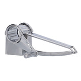 Cheese Grater Handhold Rotarting Stainless Steel Cheese Shredder for Household Chicken Cheese Walnut Nuts - Front View