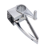 Cheese Grater Handhold Rotarting Stainless Steel Cheese Shredder for Household Chicken Cheese Walnut Nuts