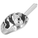 Ice Scooper Stainless Steel U Shaped Sturdy Food Grade Ice Bucket Scoop for Home Hotel Restaurant Stainless Steel Color
