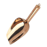 Ice Scooper Stainless Steel U Shaped Sturdy Food Grade Ice Bucket Scoop for Home Hotel Restaurant Rose Gold - Extra Image