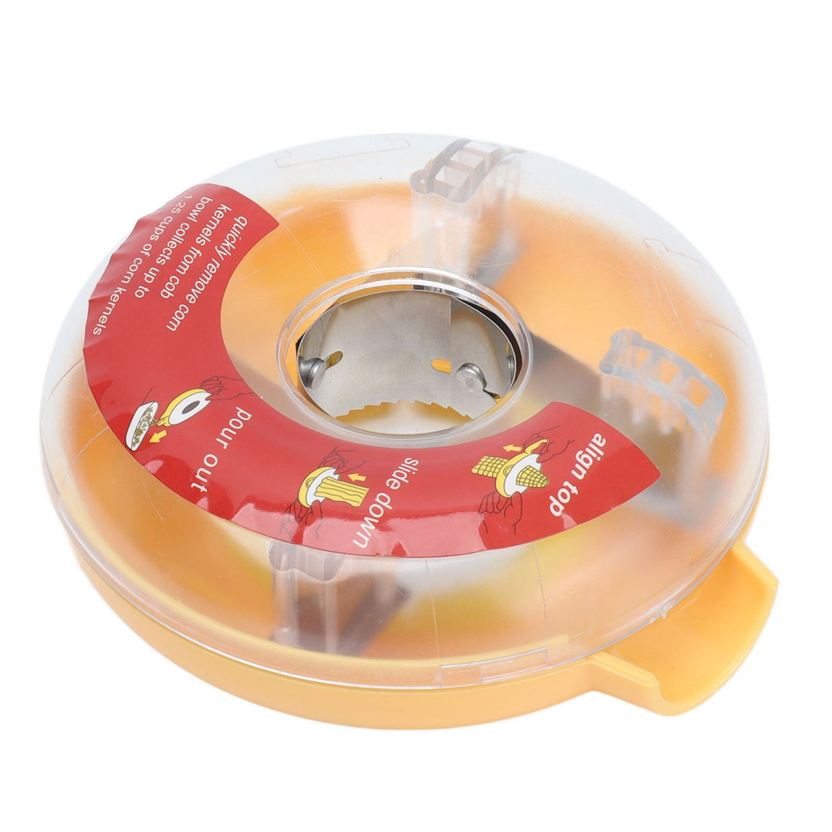 Corn Kerneler Stainless Steel Efficient Small Portable Manual Corn Stripper for Kitchen Home Restaurant