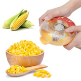Corn Kerneler Stainless Steel Efficient Small Portable Manual Corn Stripper for Kitchen Home Restaurant