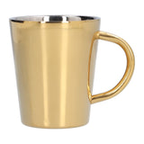 300ml Water Cup with Handle 304 Stainless Steel Heat Insulation Coffee Mug for Office HomeGold - Extra Image