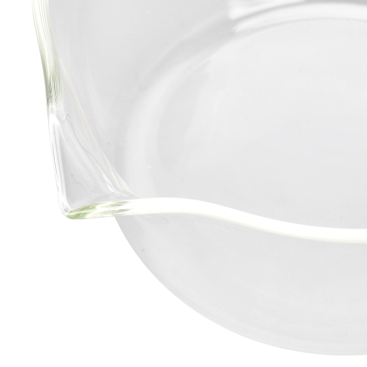 Glass Milk Pot with Wooden Handle V Shaped Spout Noodles Saucepan Home Kitchen Cookware Accessory400ml